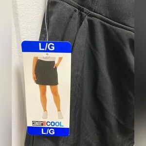 32 Degrees Black Skort